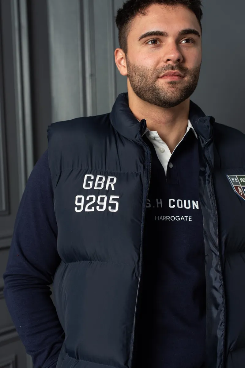 POSH Country Pacific Gilet Navy-3